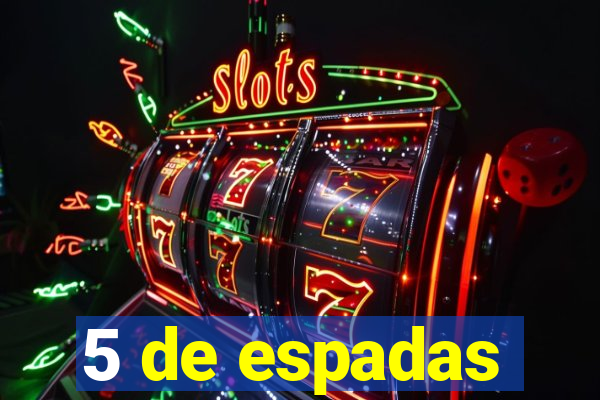 5 de espadas